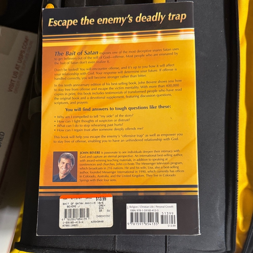 The Bait of Satan Book by John Bevere - Picture 2 of 3